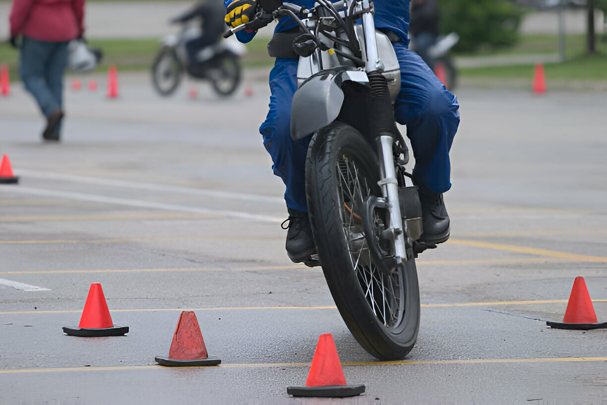 motorcycle training with gear in Bangalore